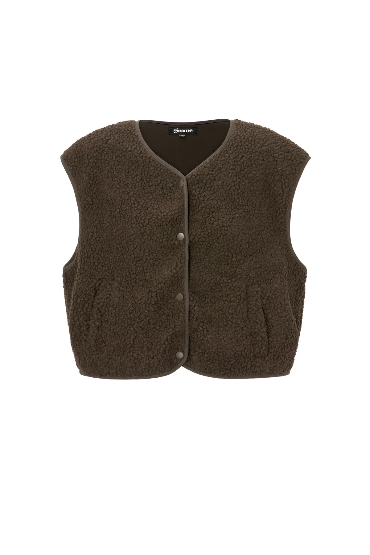 Gimme Women's Woven Casual Vest for Fall/Winter