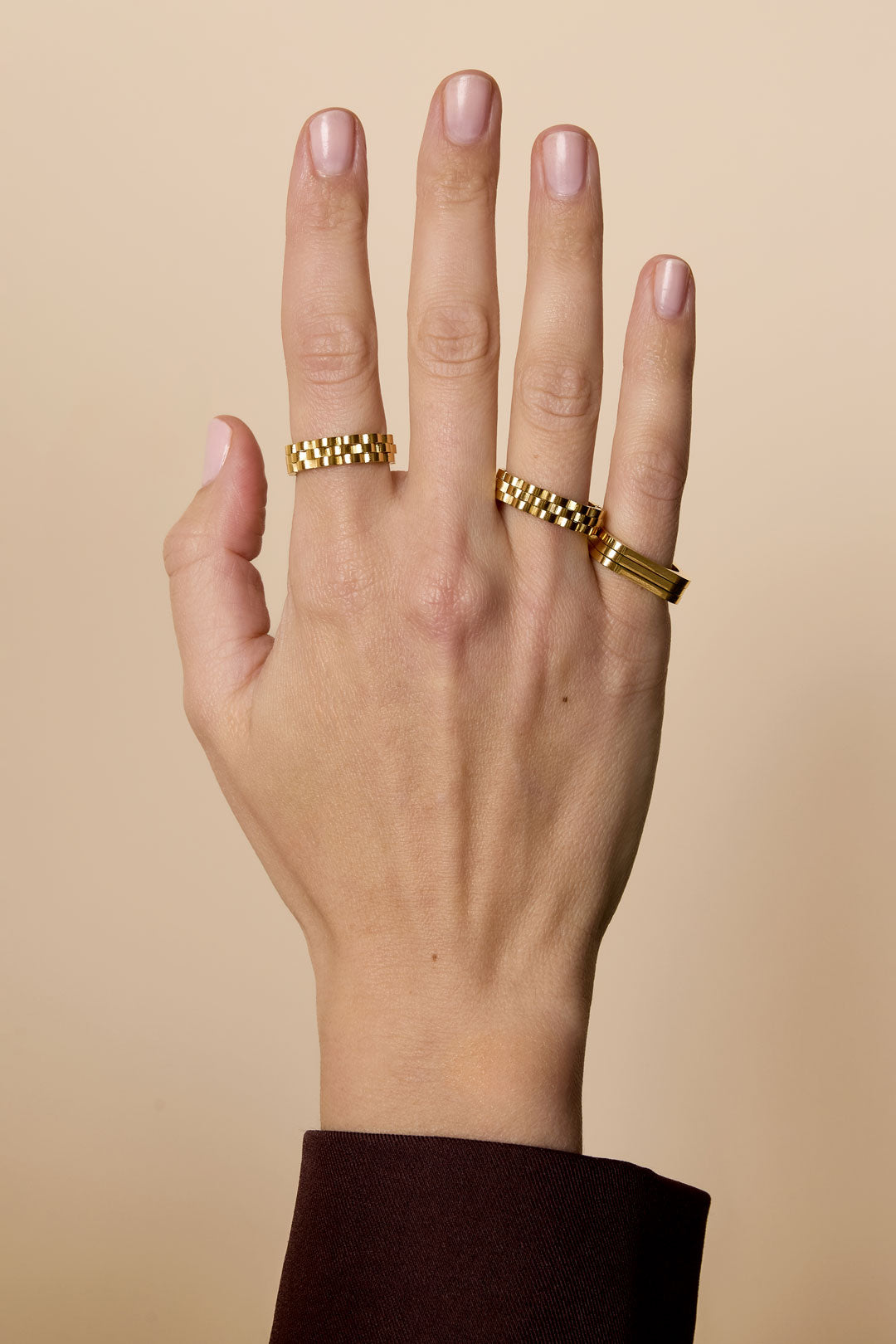 Elegant Gold & Silver Minimalist Ring for Everyday Wear
