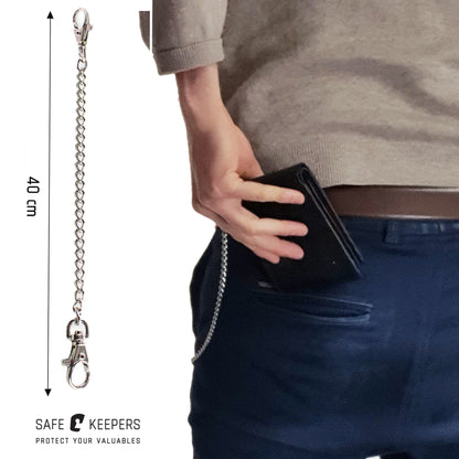 Portemonnee Heren - Compact - Portefeuille Ketting - Chain Wallet
