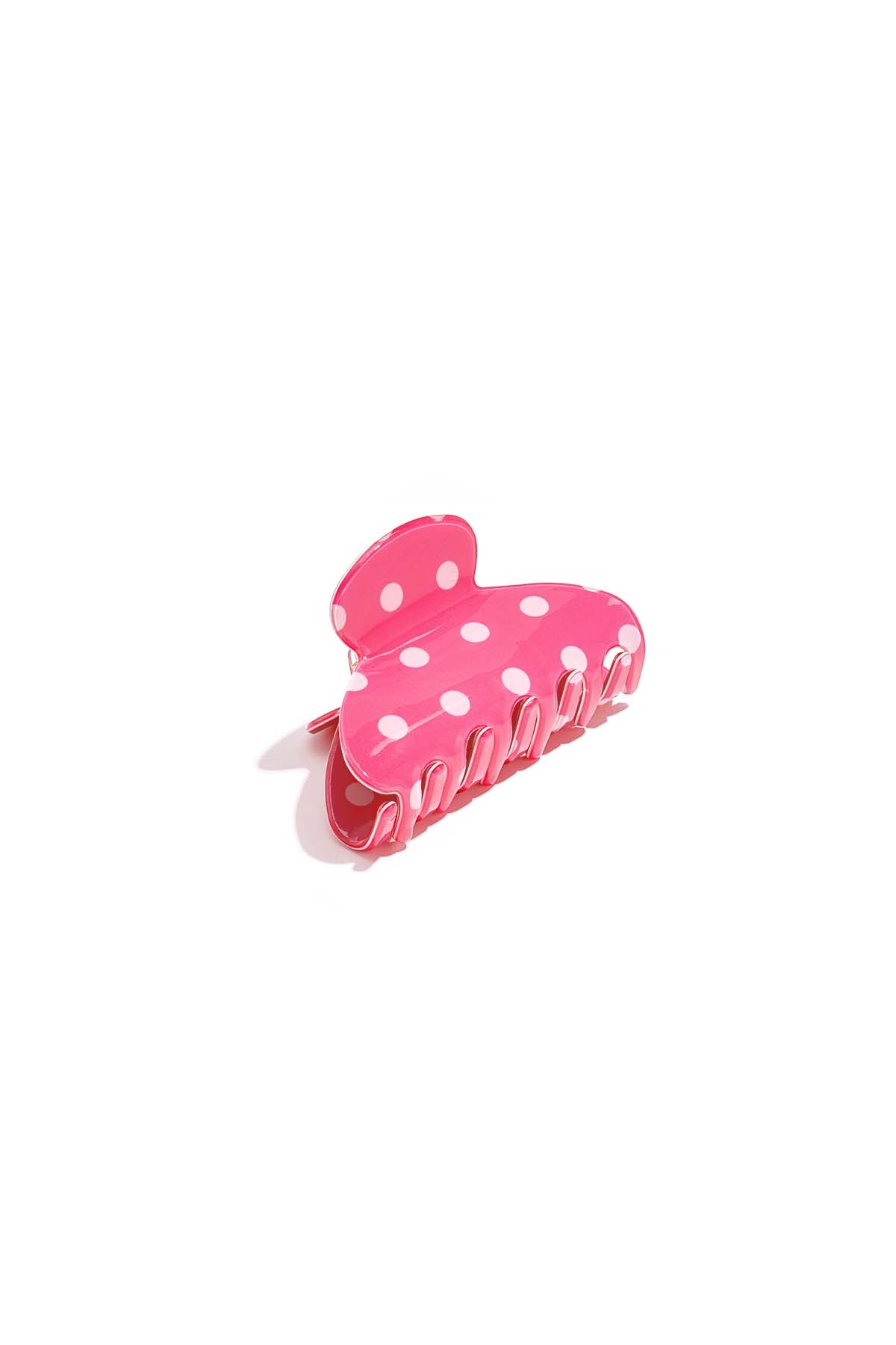 Elegant Imitation Acetate Polka Dot Hair Claw
