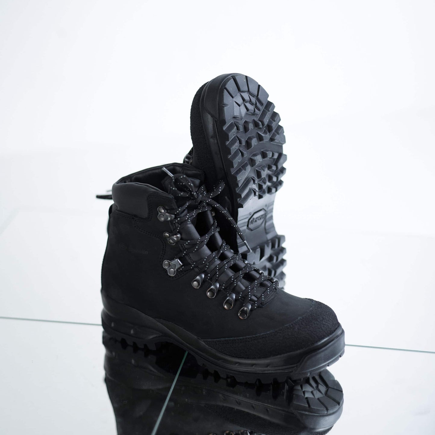 Black Hiking Boots 553P