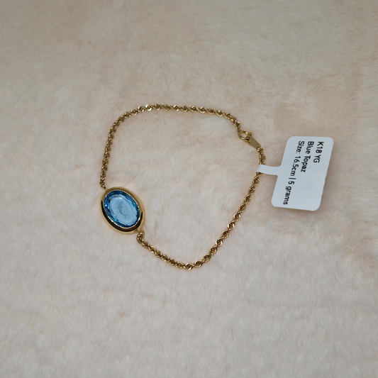 Blue Topaz Bracelet