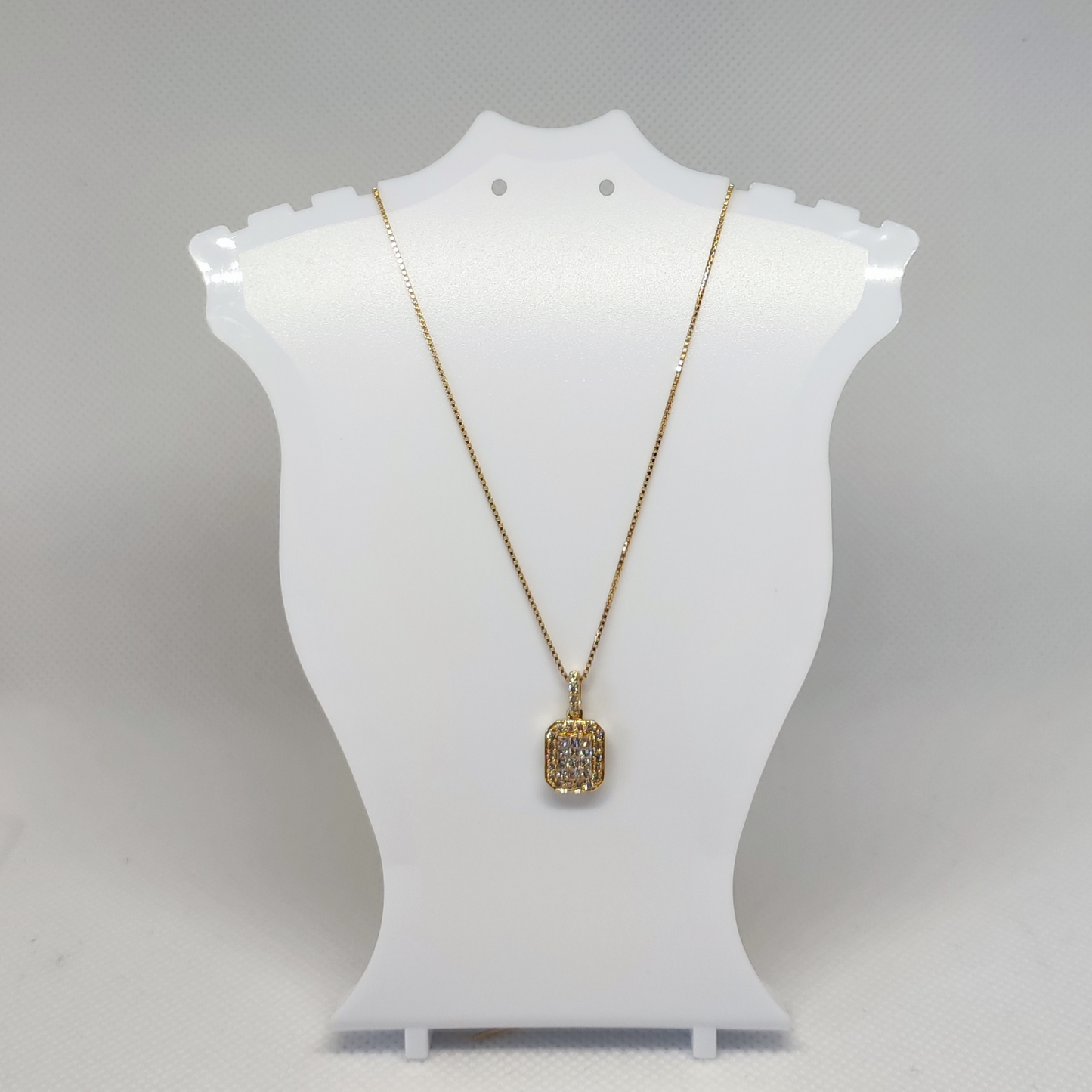 K18 Japan Gold 0.34ct Necklace