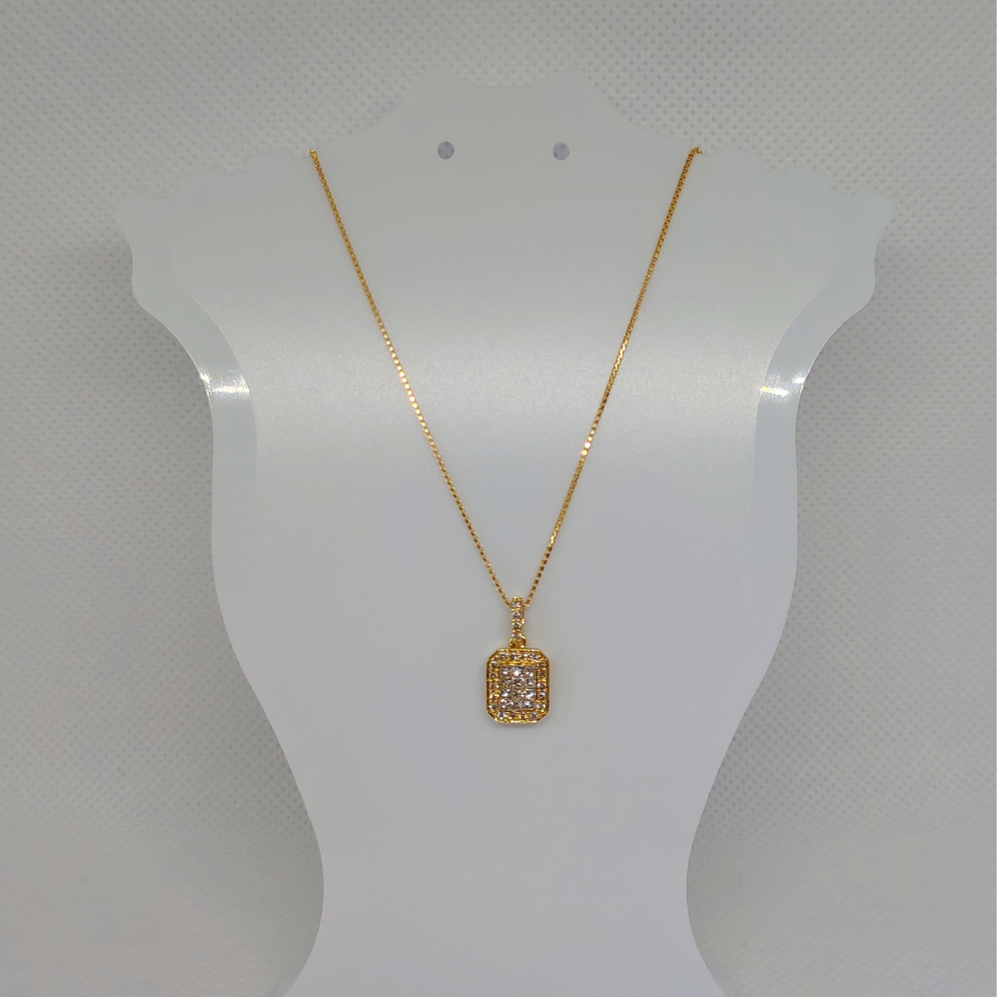 K18 Japan Gold 0.34ct Necklace