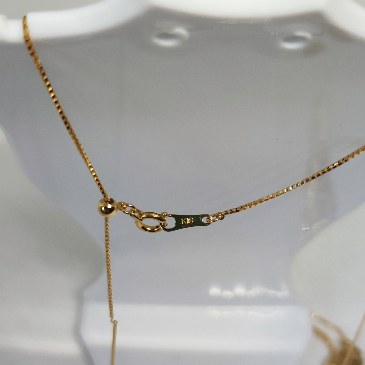 K18 Japan Gold 0.34ct Necklace