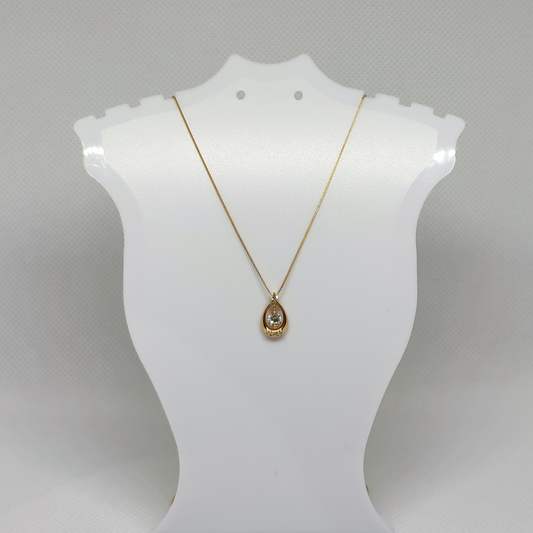 K18 Japan Gold Diamond Necklace