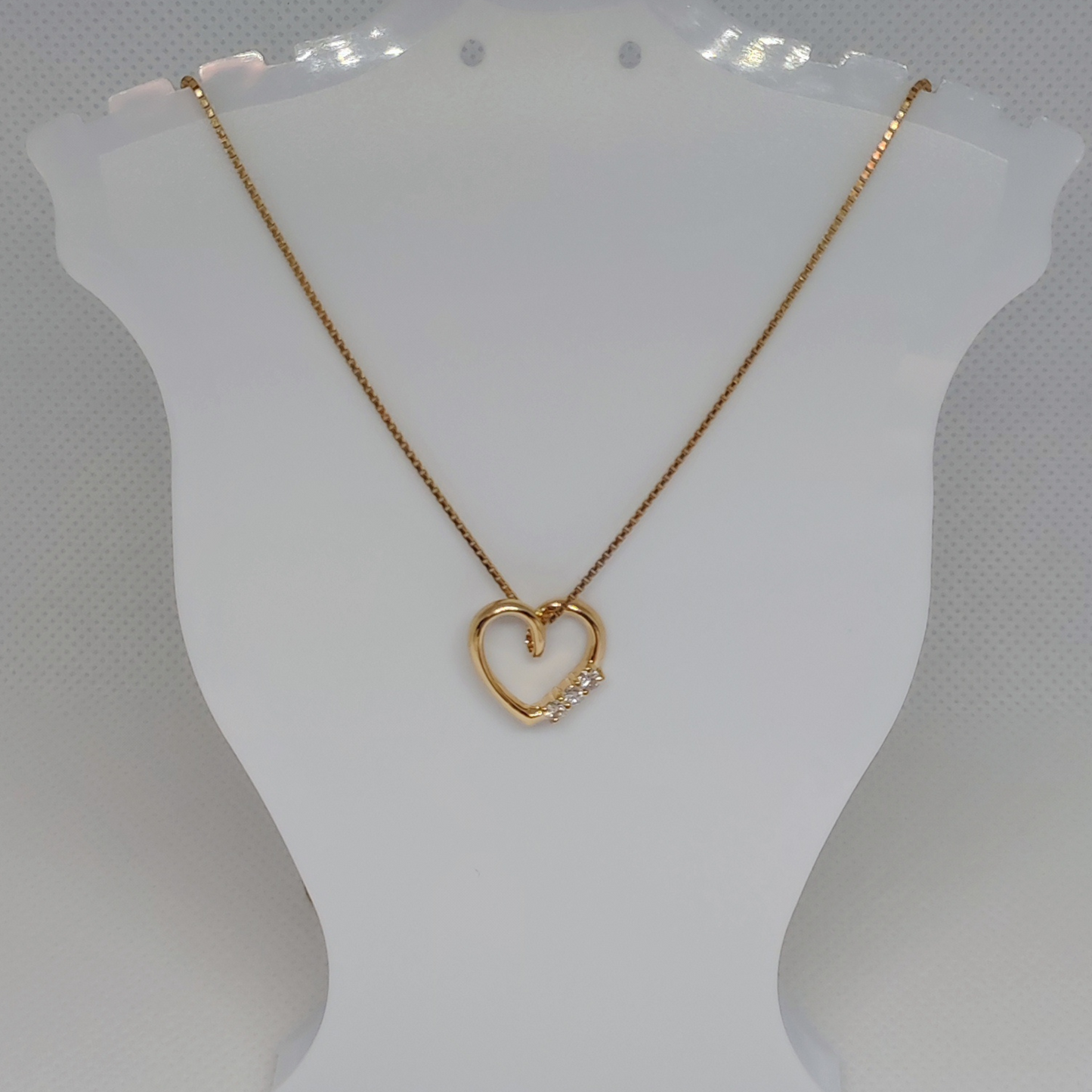 Open Heart Necklace