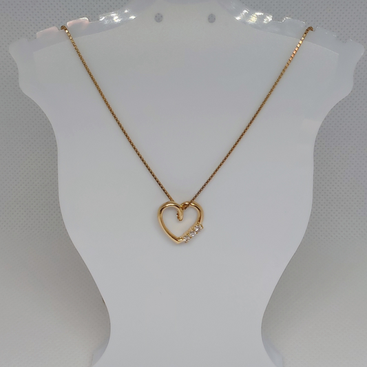 Open Heart Necklace