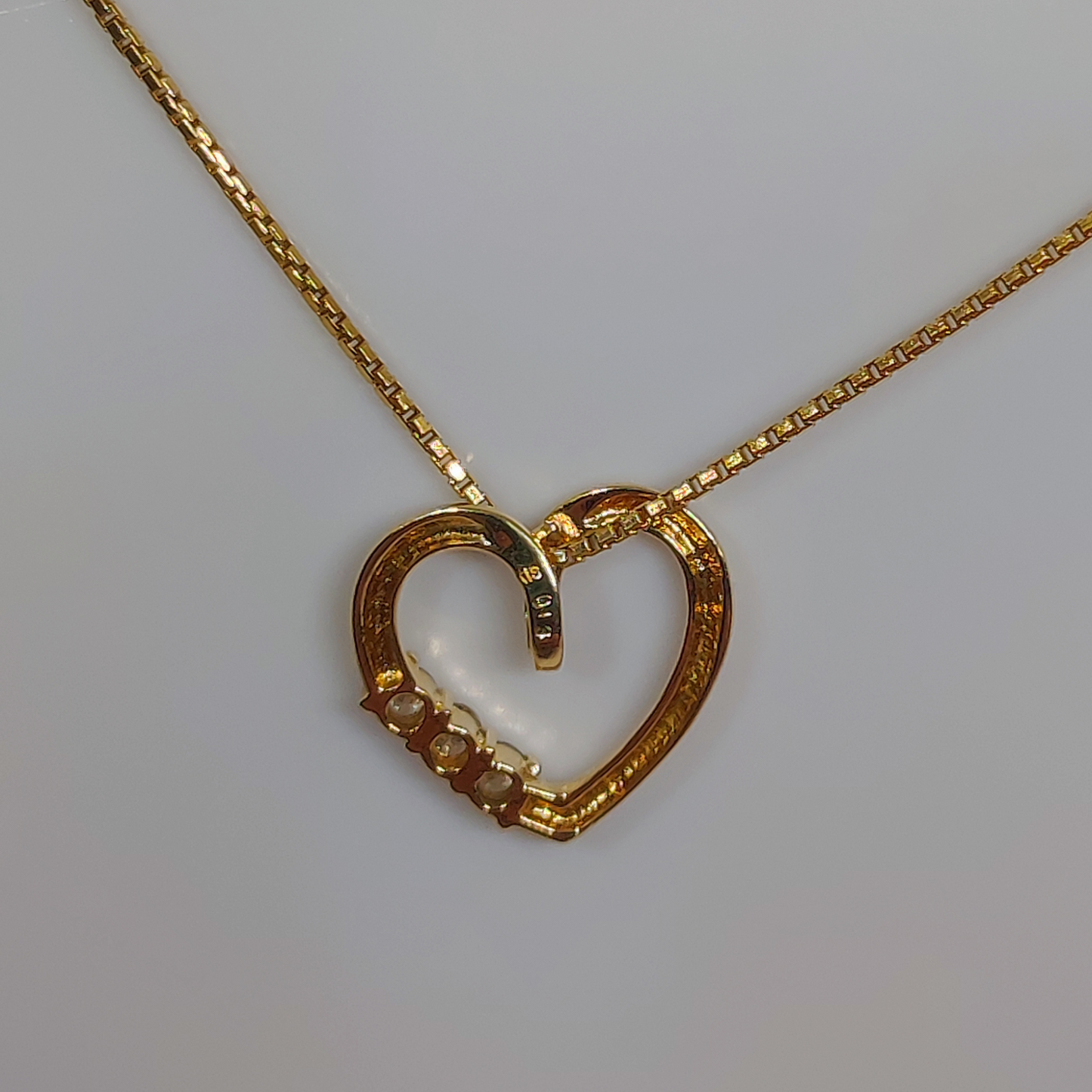 Open Heart Necklace