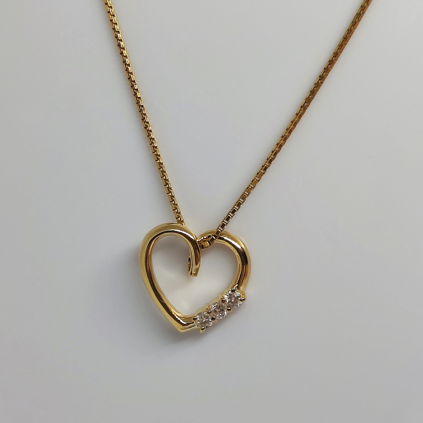 Open Heart Necklace