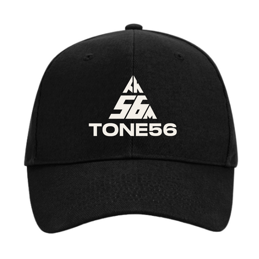 TONE56 Schwarze Kappe