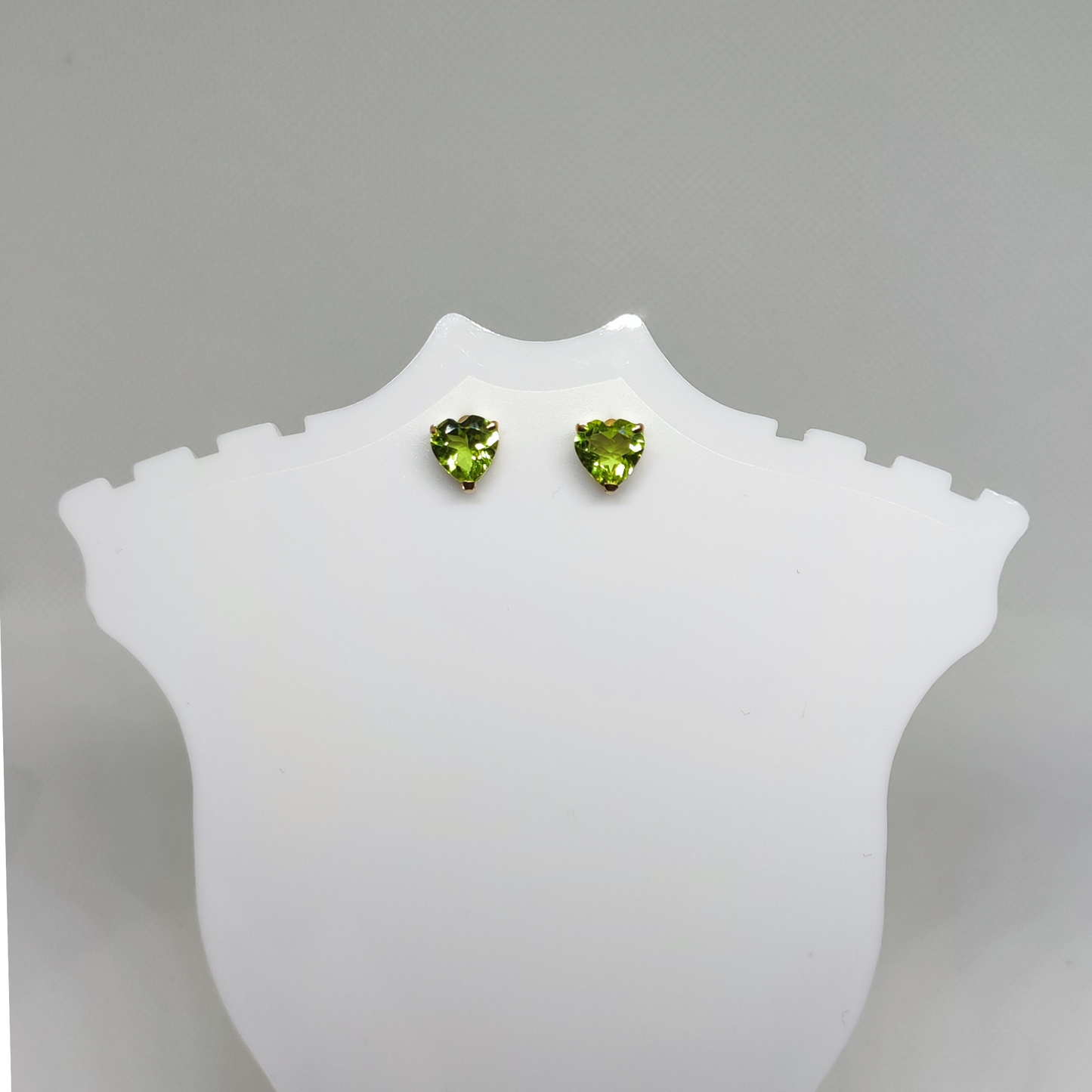 Peridot Stud Earrings