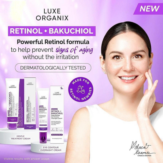 Luxe Organix Advanced RETINOL + BAKUCHIOL Cream