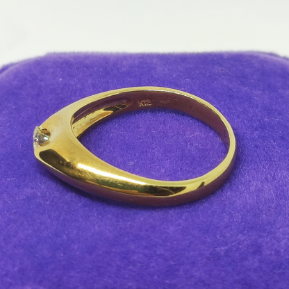Round Cut Diamond Ring