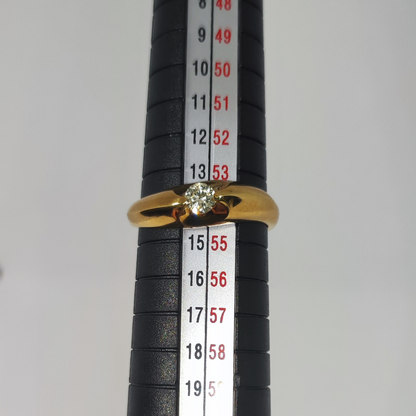 Round Cut Diamond Ring