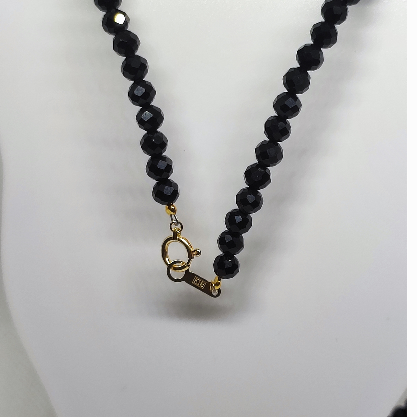 Natural Black Onyx Necklace