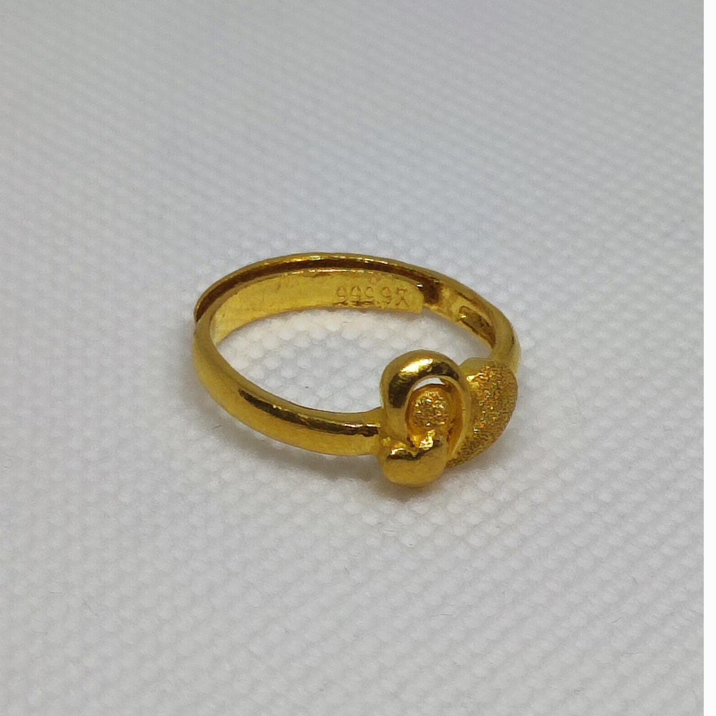 24k Heart Ring