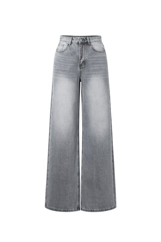 Gimme Wide Leg Cotton Denim Pants for Spring/Summer