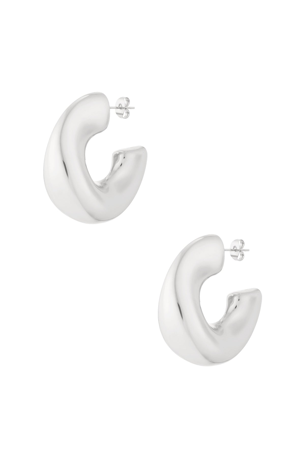 Stylish Irregular Hoop Earrings for Daily Wear