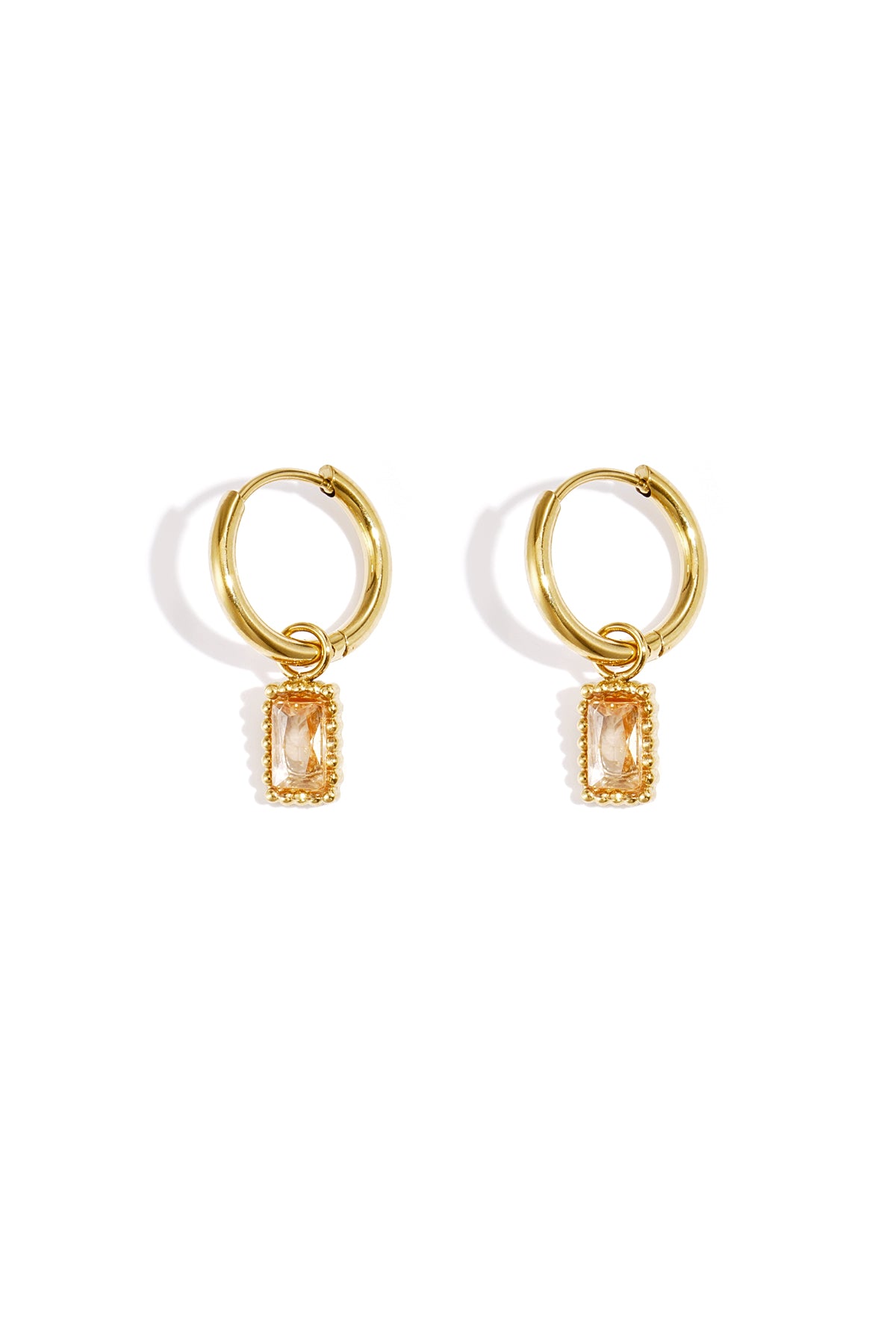 Stylish Pink & Green Drop Earrings for Spring