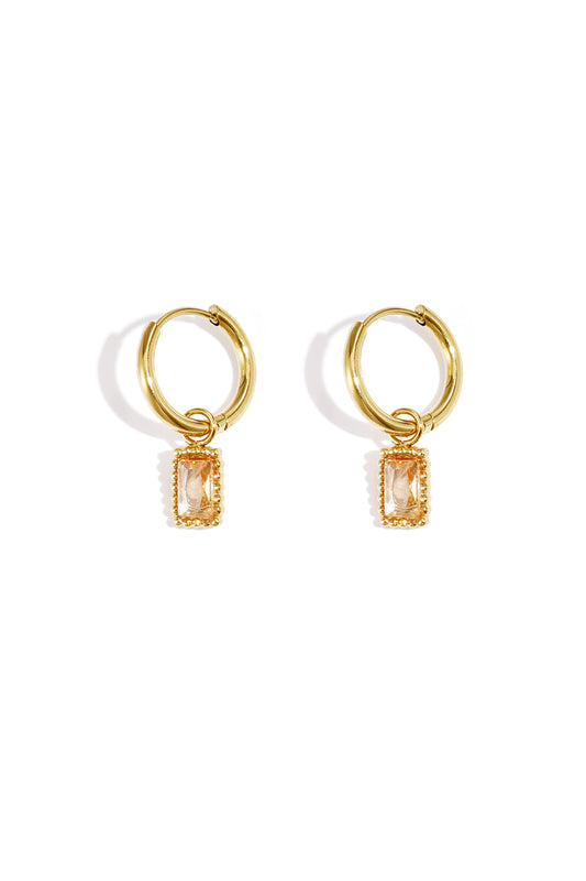 Stylish Pink & Green Drop Earrings for Spring