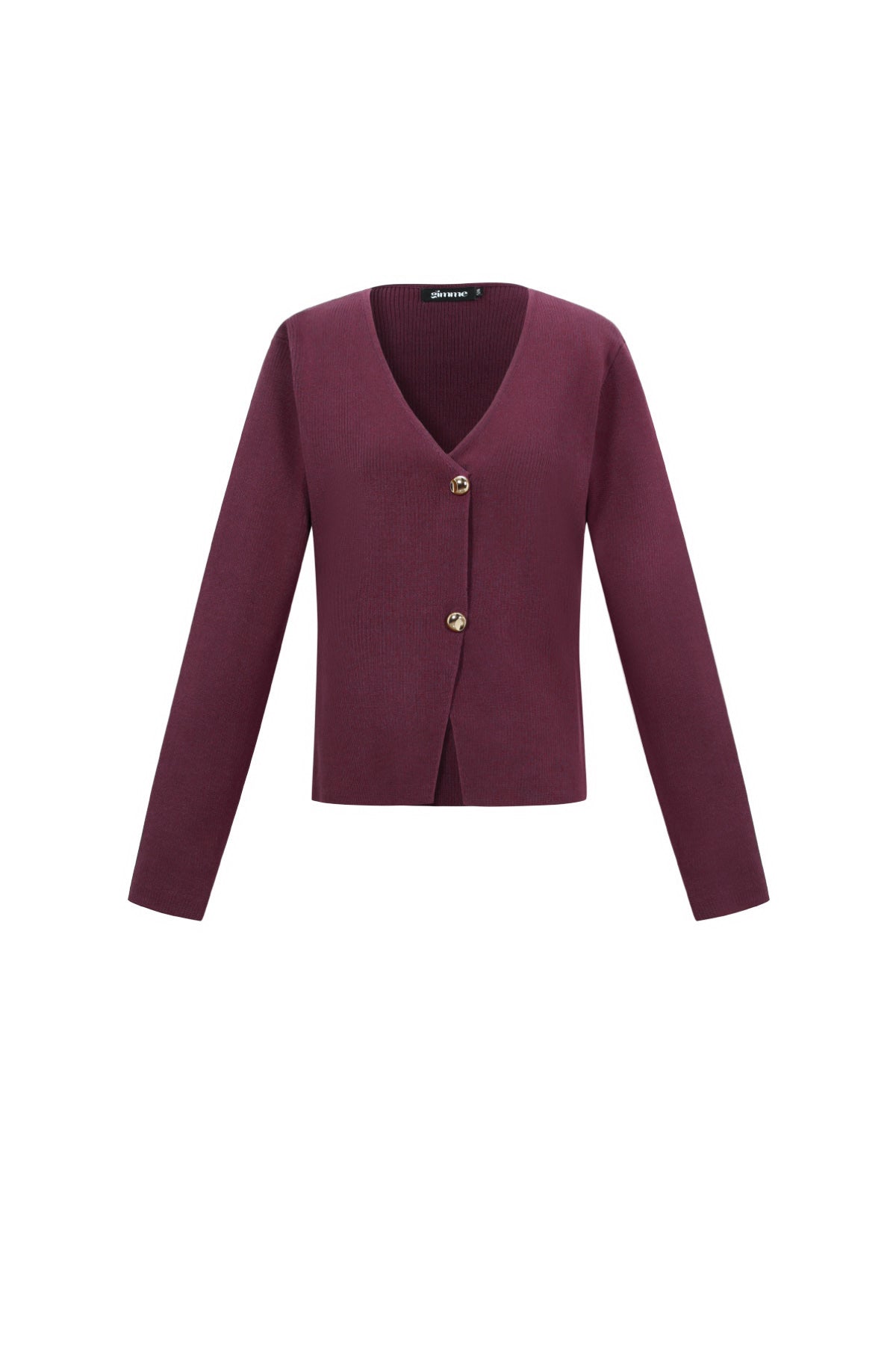 Elegant Viscose Knit Cardigan for Fall/Winter