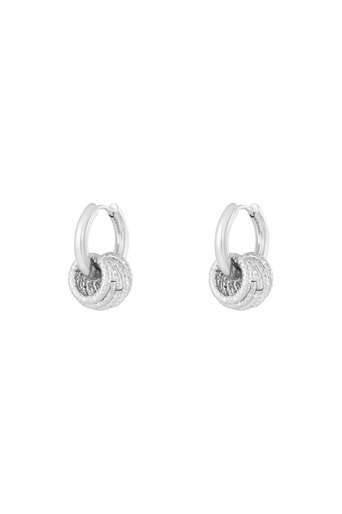 Stylish Circle Drop Earrings for Everyday Wear