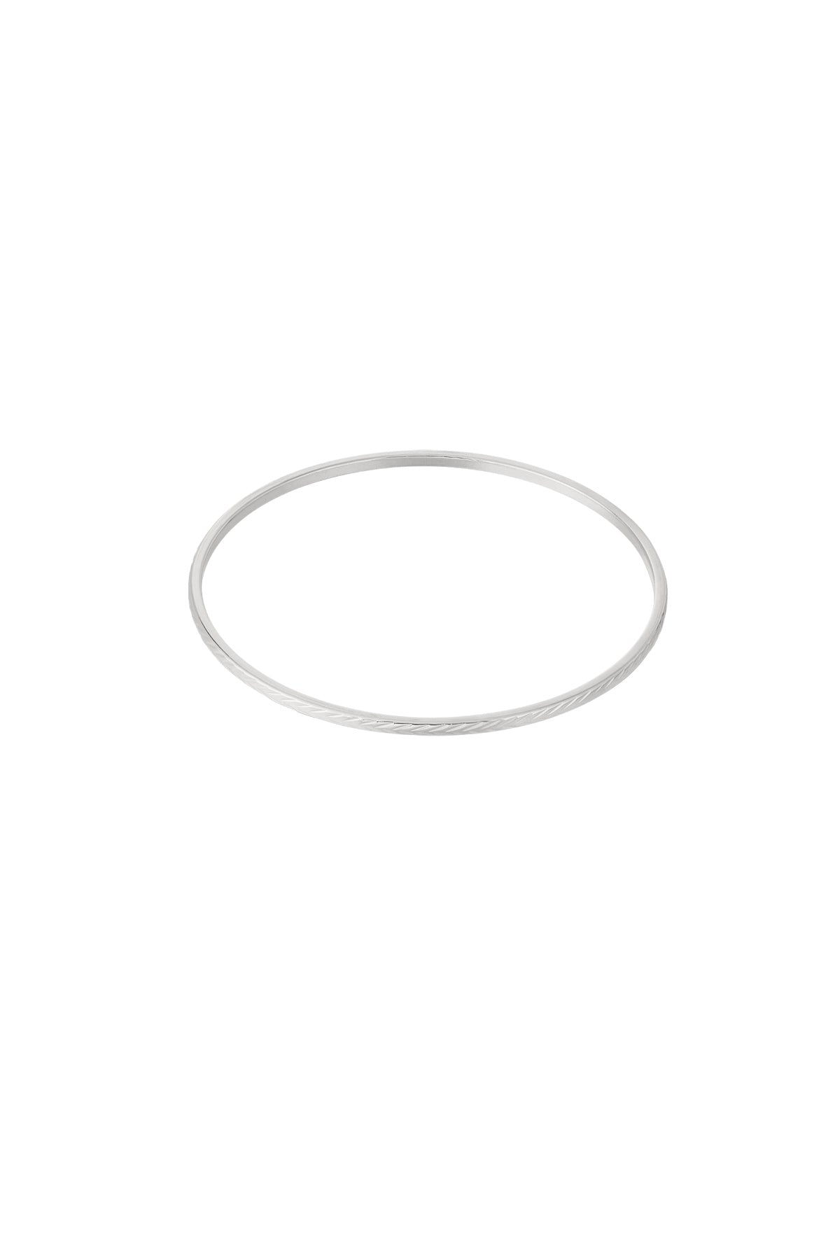 Elegant Stainless Steel Bangle for Women - All Fit