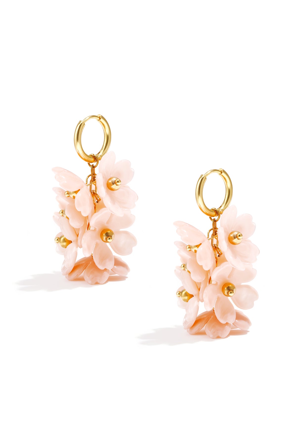 Charming Flower Drop Earrings for Spring/Summer