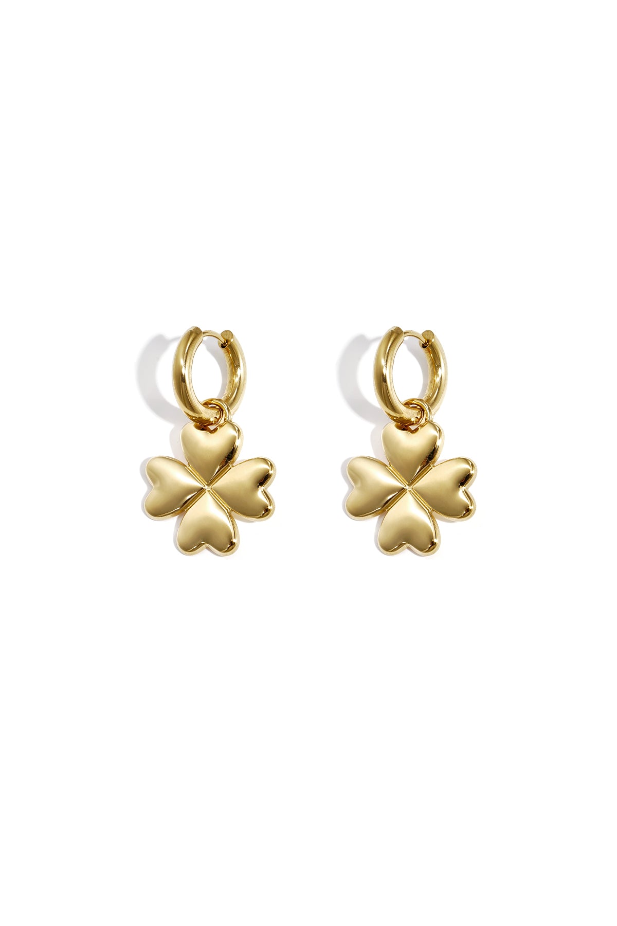 Elegant Clover Drop Earrings for Everyday Wear