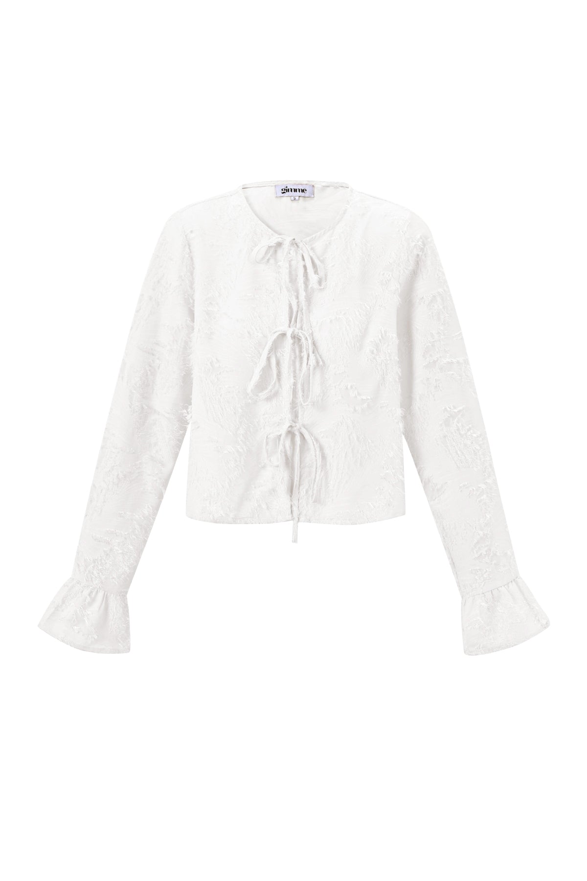Elegant Spring/Summer Woven Long Sleeve Tops