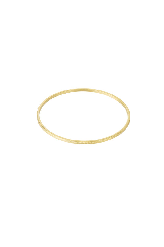 Elegant Stainless Steel Bangle for Women - All Fit