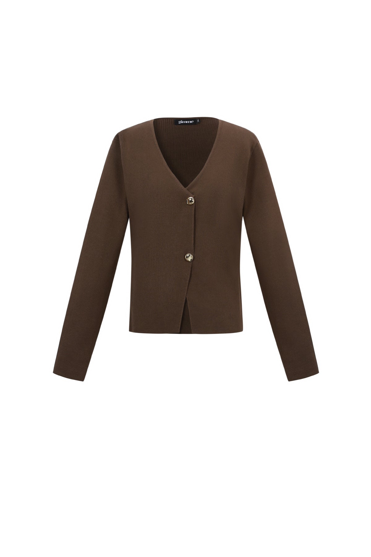Elegant Viscose Knit Cardigan for Fall/Winter