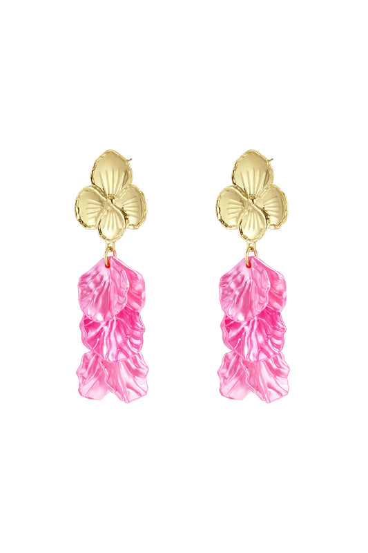 Charming Spring/Summer Flower Drop Earrings