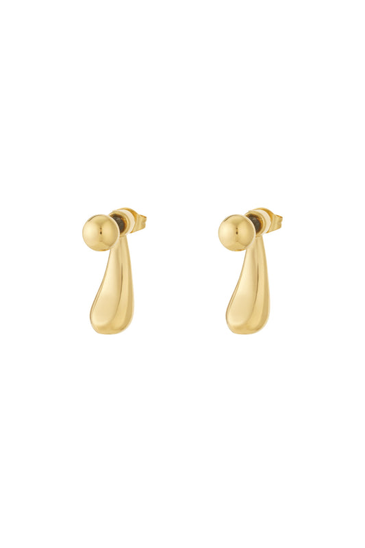 Elegant Mini 14K Gold Plated Stud Earrings for Daily Wear