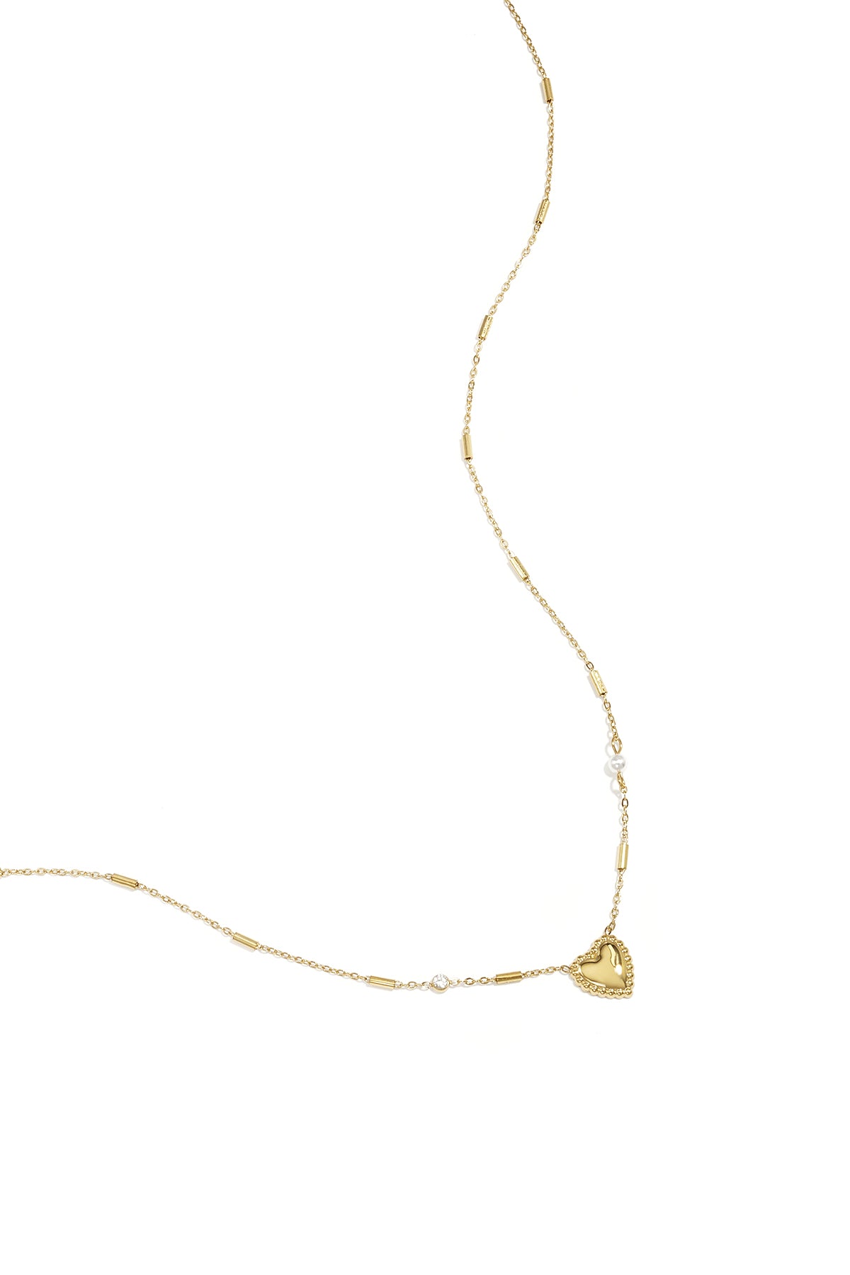Elegant Heart Pendant Necklace for Everyday Wear