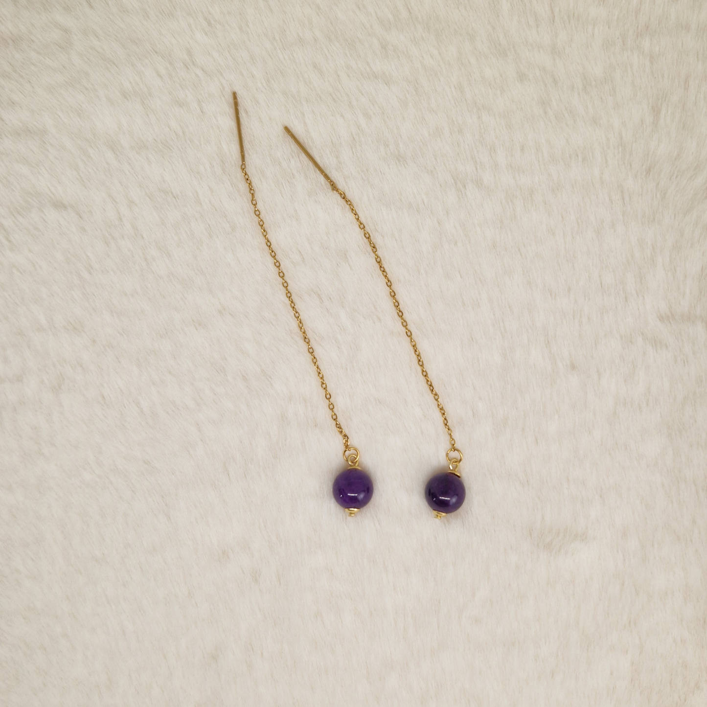 Quartz Drop Earrings