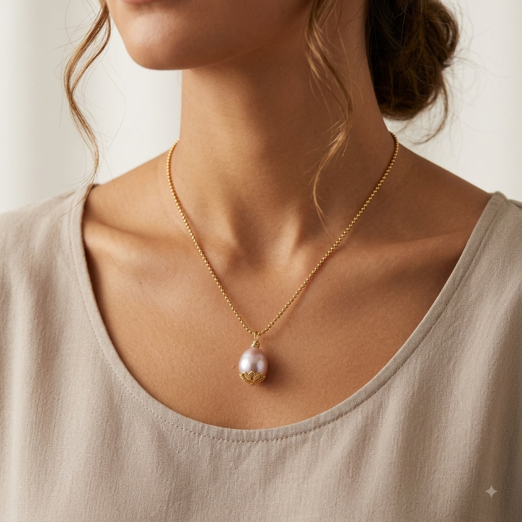 Gaby Pearl Necklace