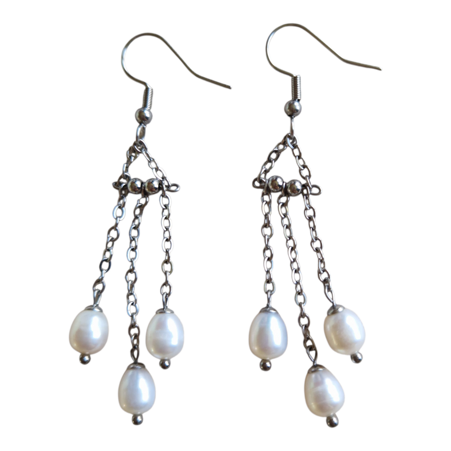 Chandelier Natural Pearls - Set