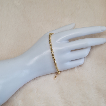 Ball Bracelet - yellow gold