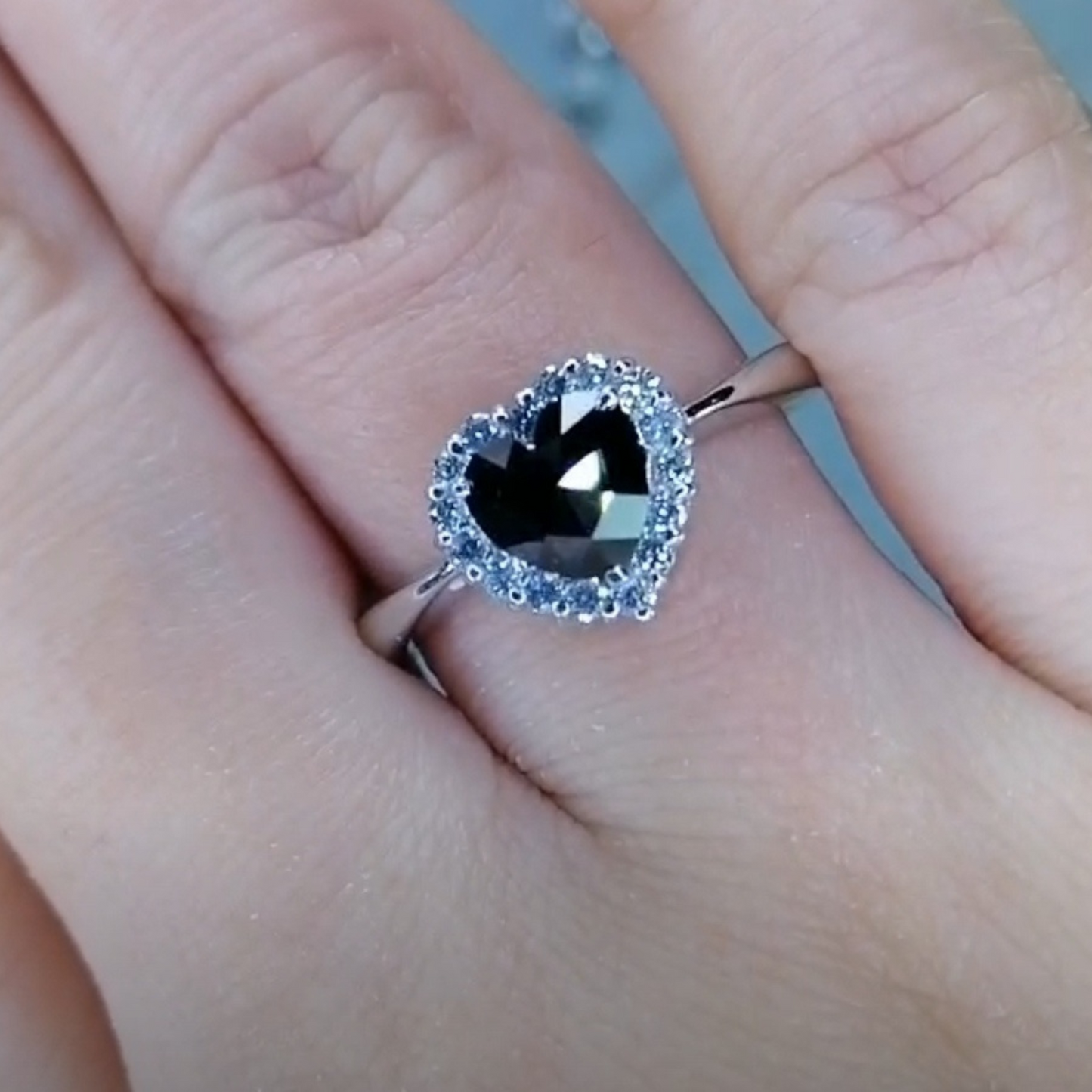 Black Diamond Ring