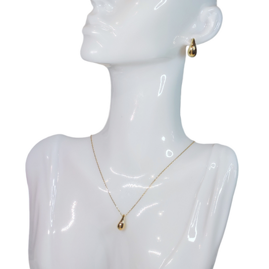 18K | 750 Teardrop Set