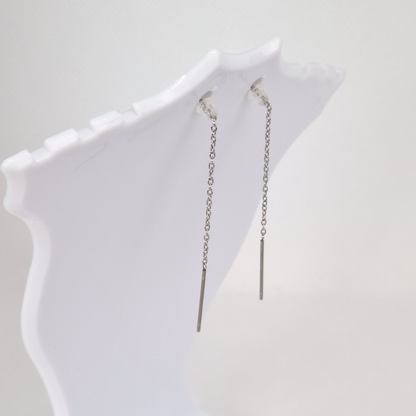 Elegant Classy Quartz Drop Earrings For Everyday Wear