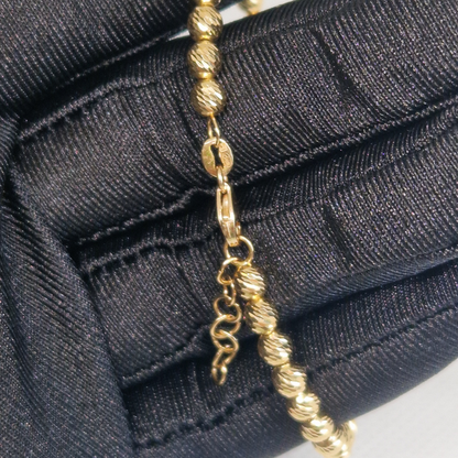 Ball Bracelet - yellow gold