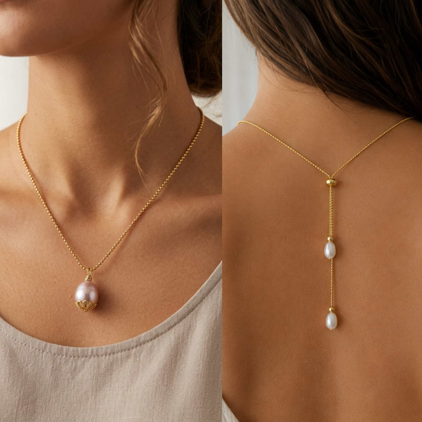 Gaby Pearl Necklace