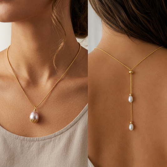 Gaby Pearl Necklace