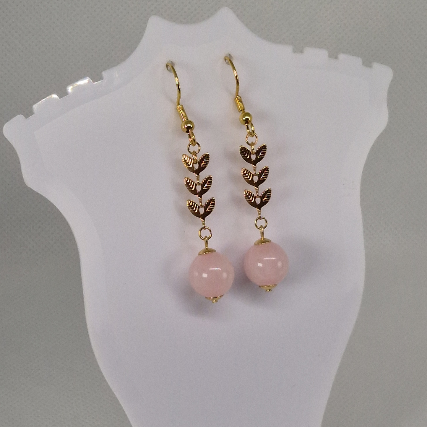 Quartz Dangling Earrings