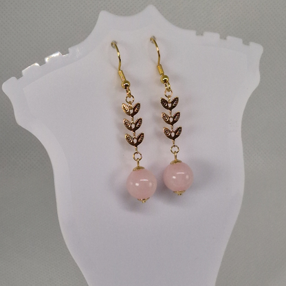 Classy Casual Quartz Dangling Earrings
