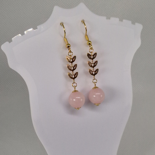 Quartz Dangling Earrings