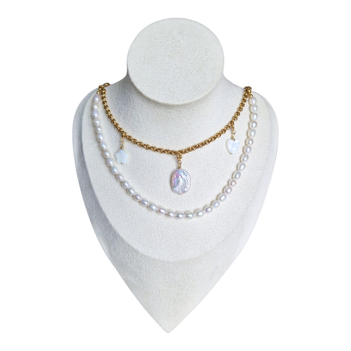 Elegant Pearl Convertible Necklace